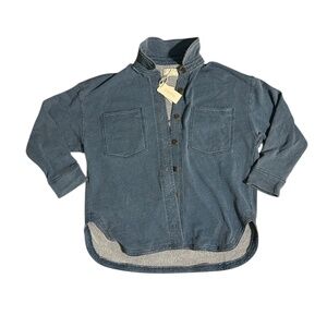 Z Supply NWT All Day Knit Denim Jacket – Vintage Indigo – Women’s Small